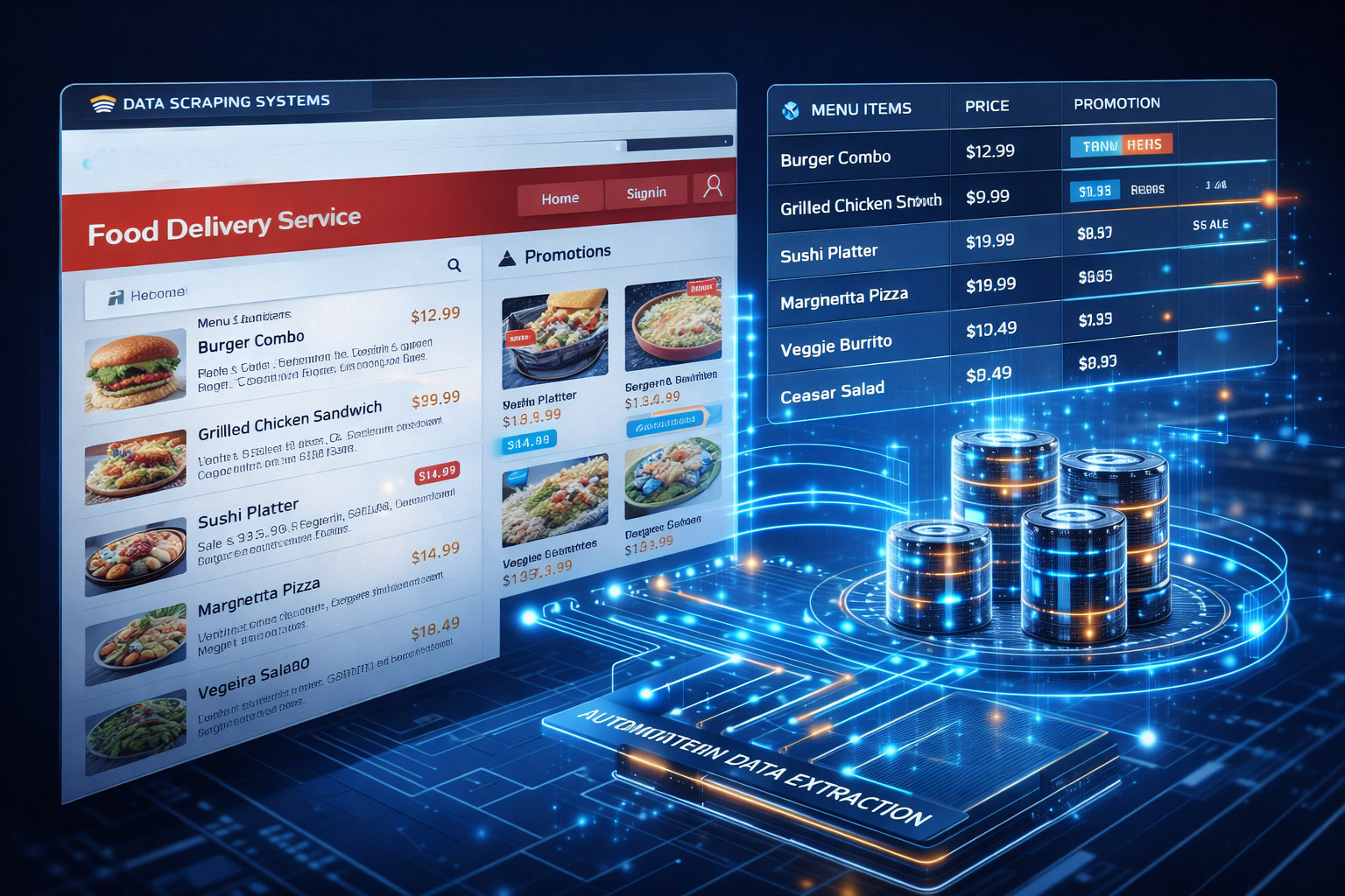 DoorDash Data Scraping Service